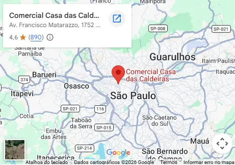 mapa da localização da empresa